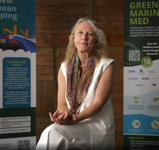 Supporting Green Shipping in the Mediterranean