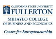 CSUF Mihaylo College of Business and Economics Center for Entrepreneurship